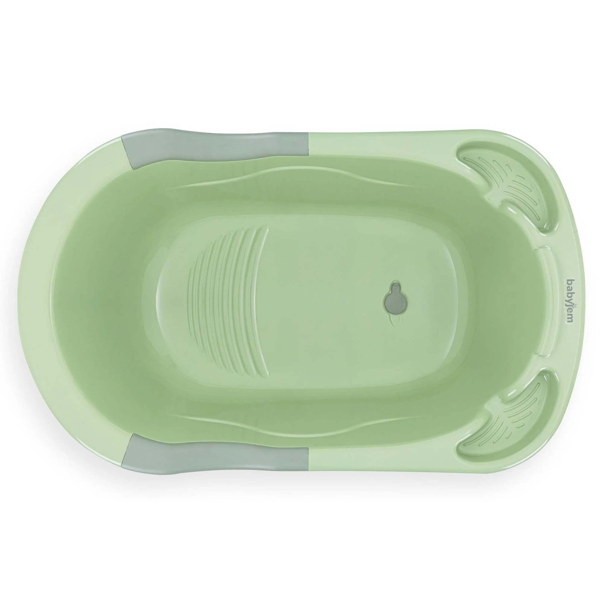 Cadita cu scurgere BabyJem Sand Green foto