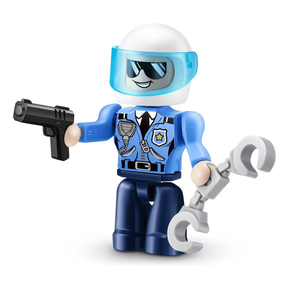 Constructor Zuru Max City S1 Brick Box, 121 piese foto