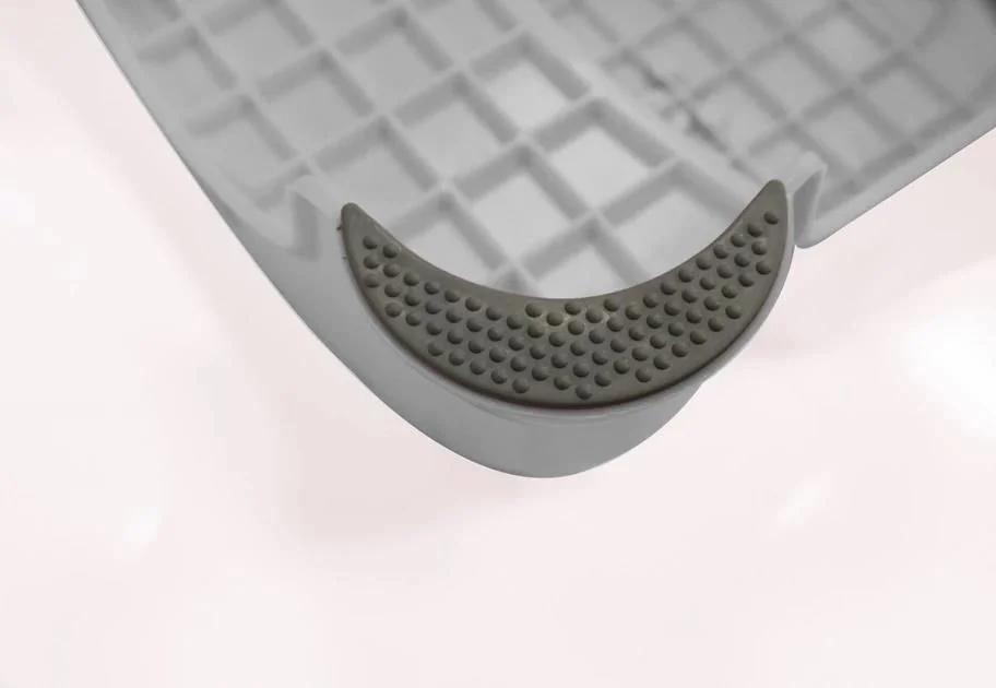 Подставка для ног с двумя ступеньками BabyJem Step Stool Soft Grey foto