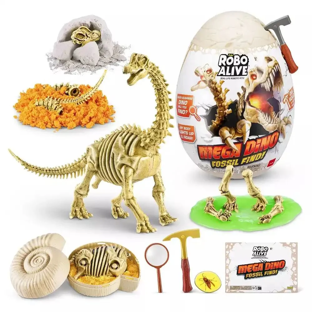Сюрприз-яйцо ZURU Robo Alive – Mega Dino Fossil Find, Серия 2 foto