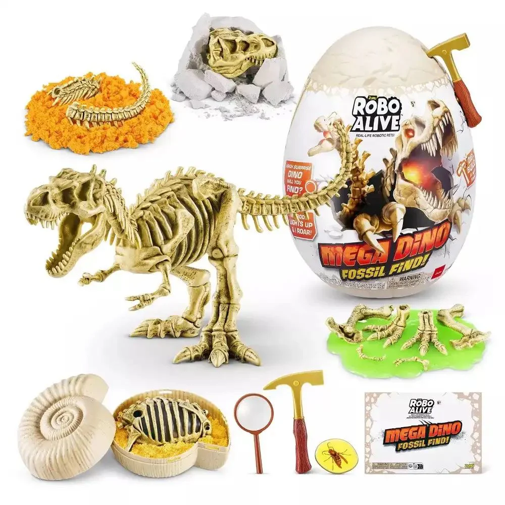 Сюрприз-яйцо ZURU Robo Alive – Mega Dino Fossil Find, Серия 2 foto