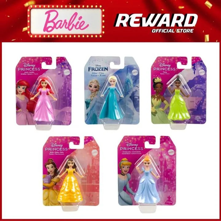 Мини-фигурки Disney Princess & Frozen Barbie, в ассорт. foto