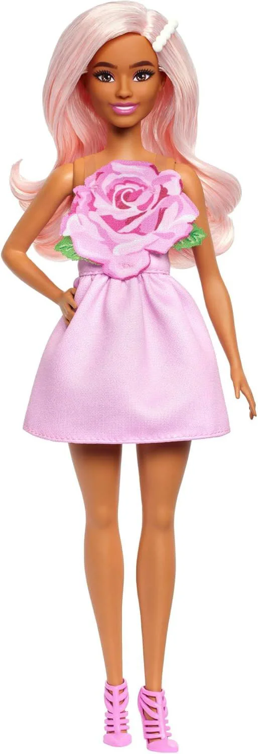 Papusa Barbie Fashionistas "Trandafir Roz" foto