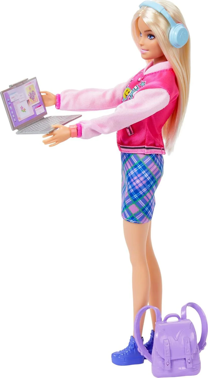 Papusa Barbie I Love School foto