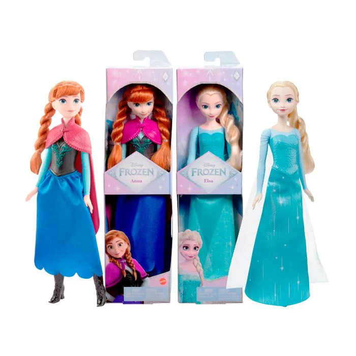 Papusa Disney Frozen Anna si Elsa, in asort. foto