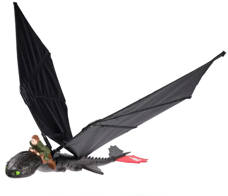 Jucarie cu telecomanda Spin Master Toothless Dragonul zburator foto