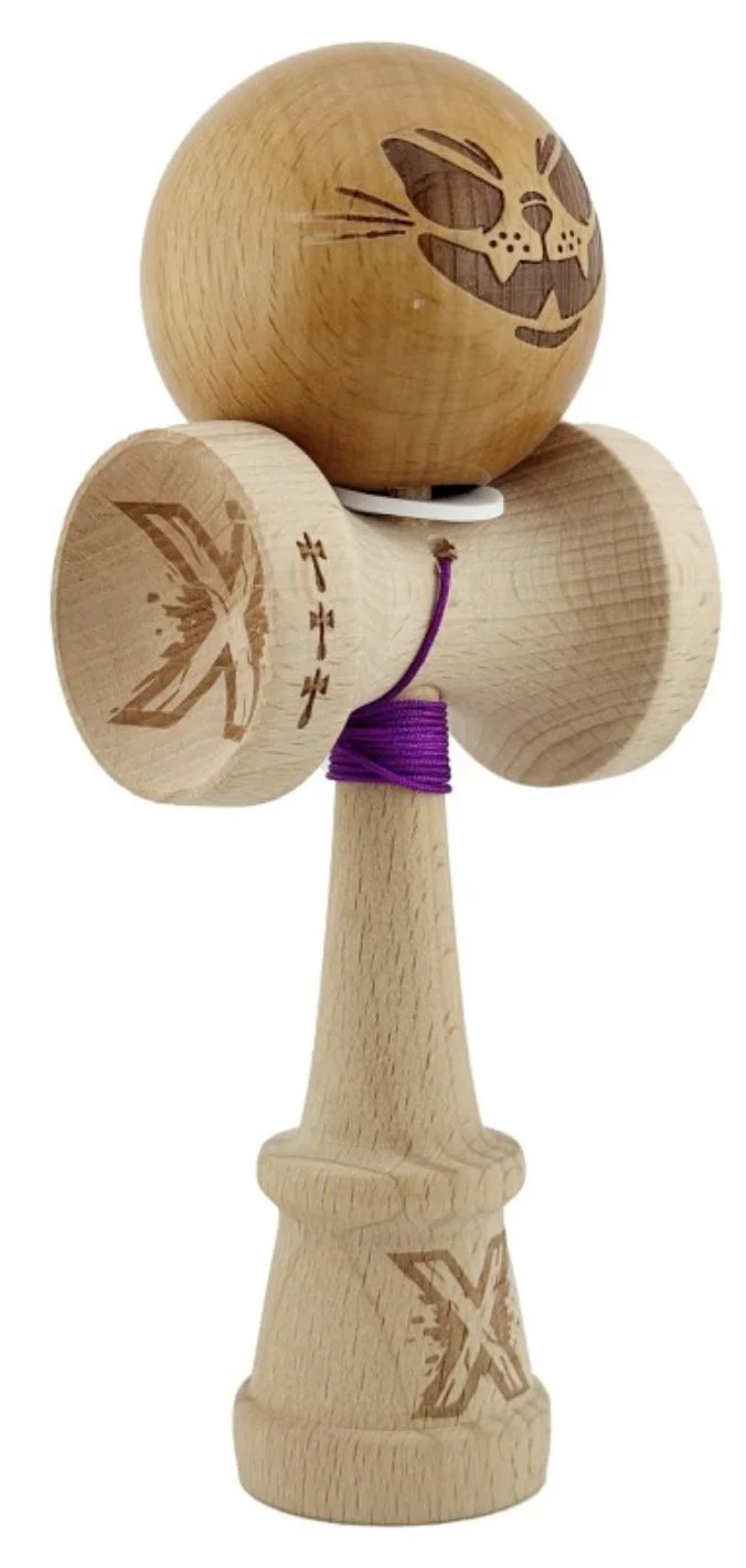 Kendama Super Sticky X Original, Motan Nebun foto