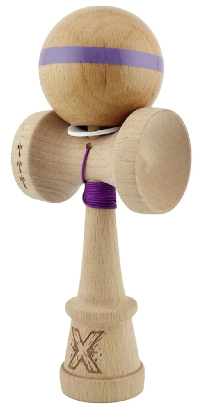 Kendama Super Sticky X Original King size, Mov foto