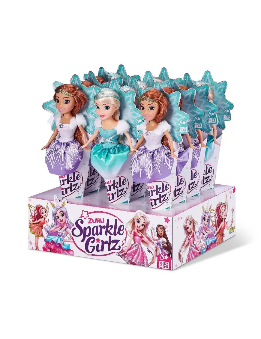 Papusa Sparkle Girlz Winter Princess foto