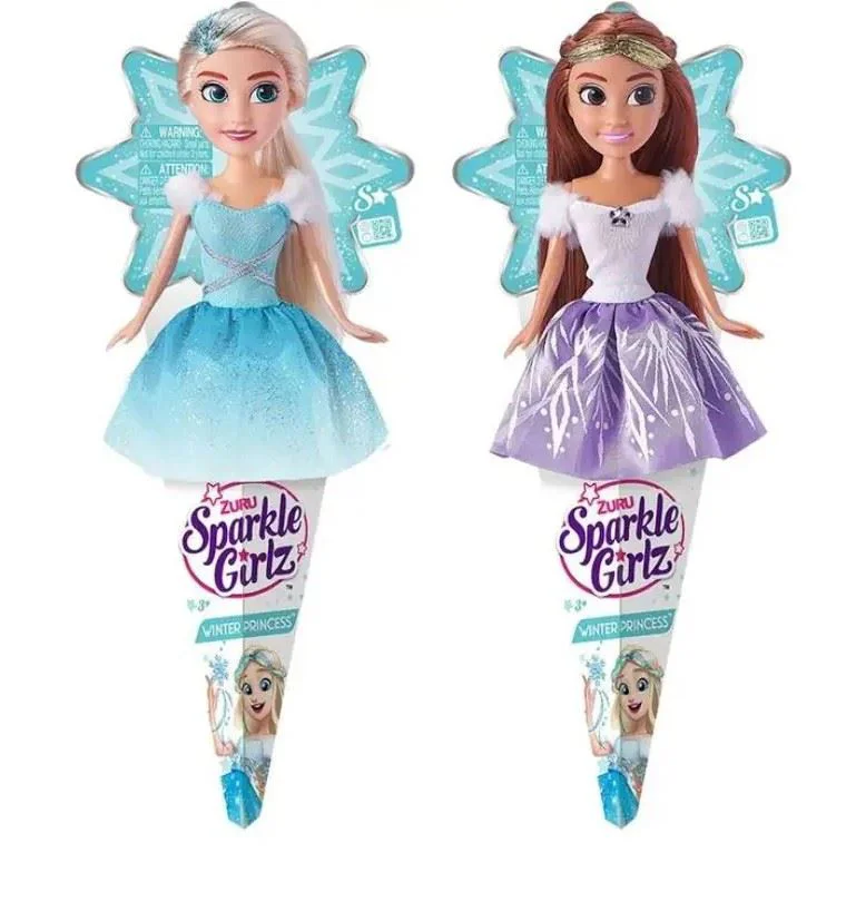 Papusa Sparkle Girlz Winter Princess foto
