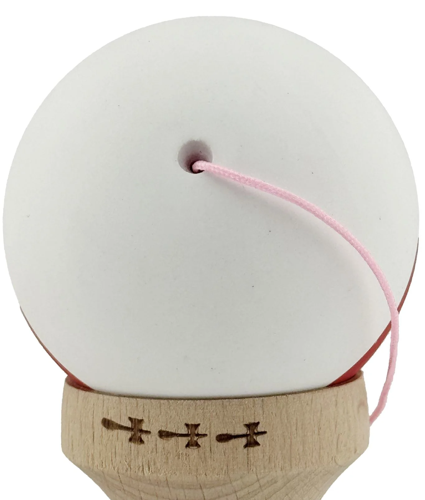 Kendama X Original Flippy, Alb-Rosu foto