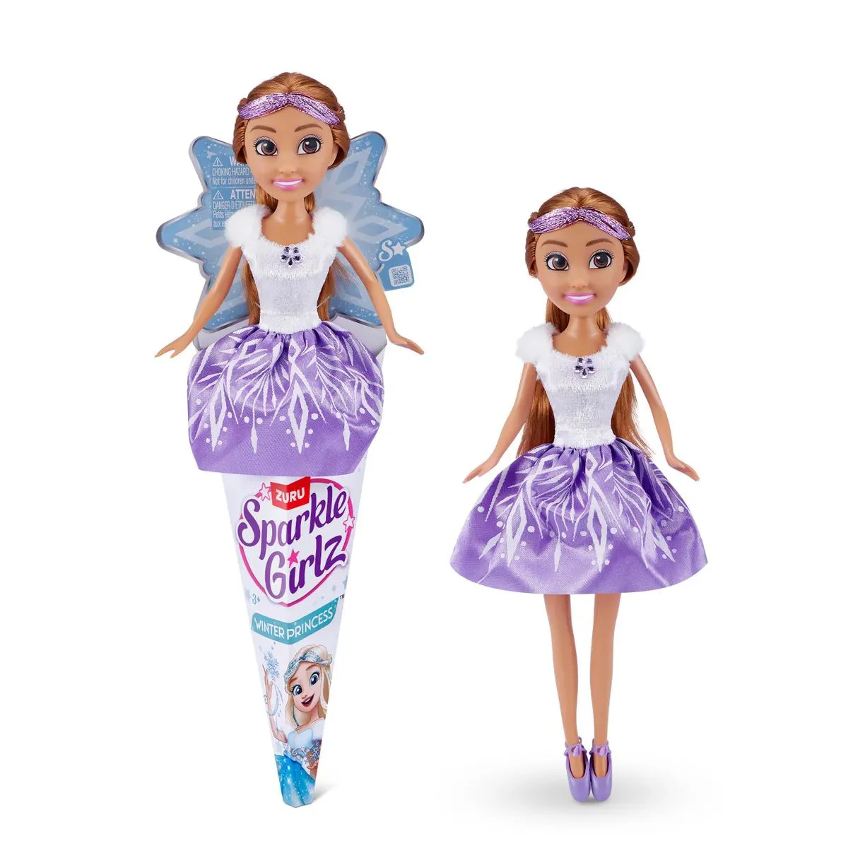 Papusa Sparkle Girlz Winter Princess foto