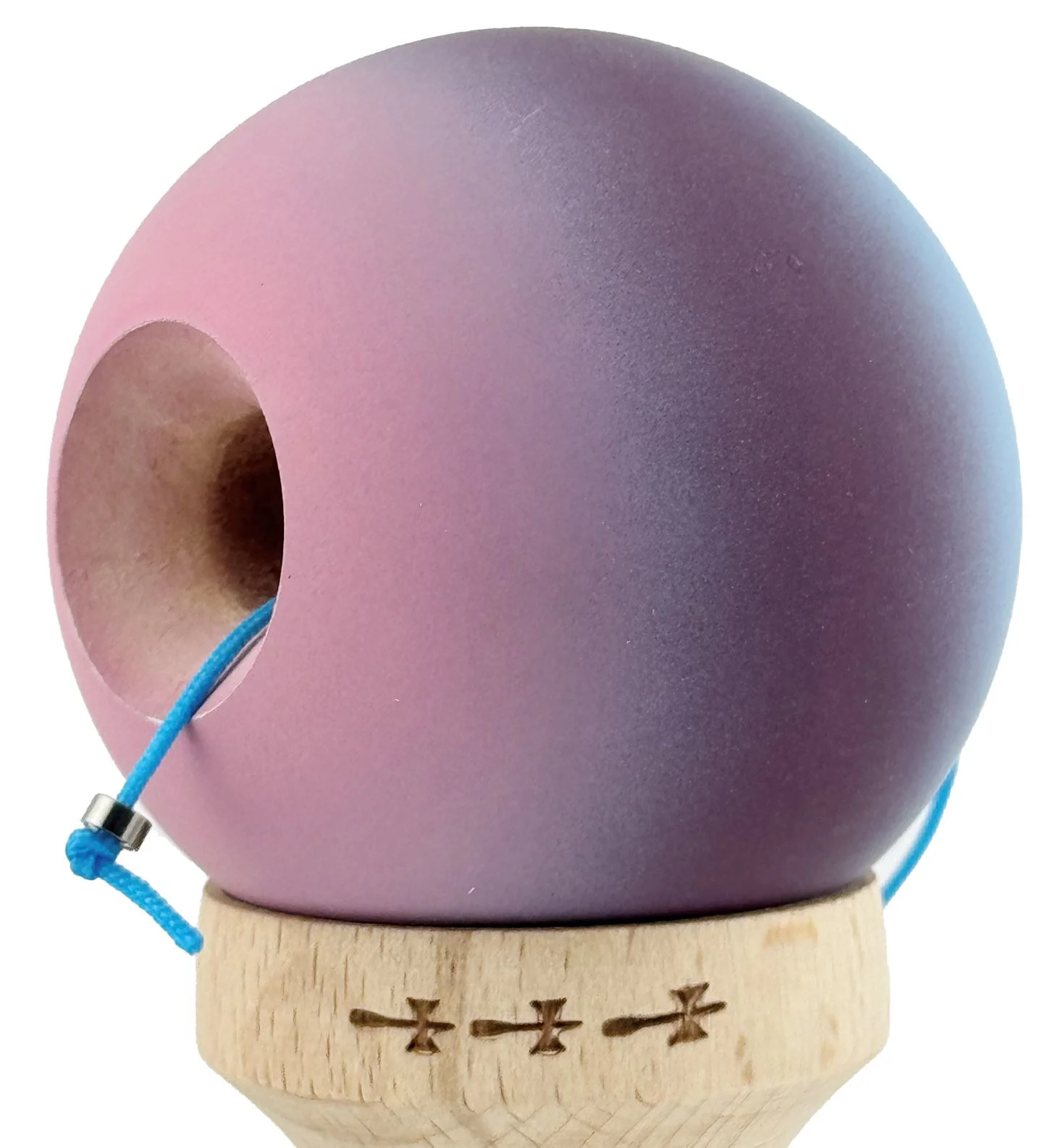 Kendama X Original Flippy, Gradient Albastru-Mov foto