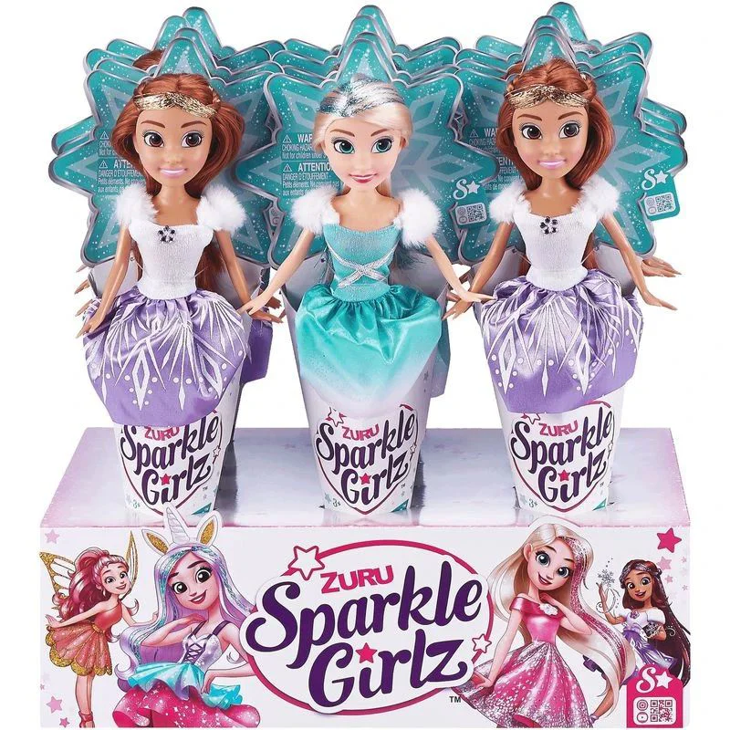 Papusa Sparkle Girlz Winter Princess foto