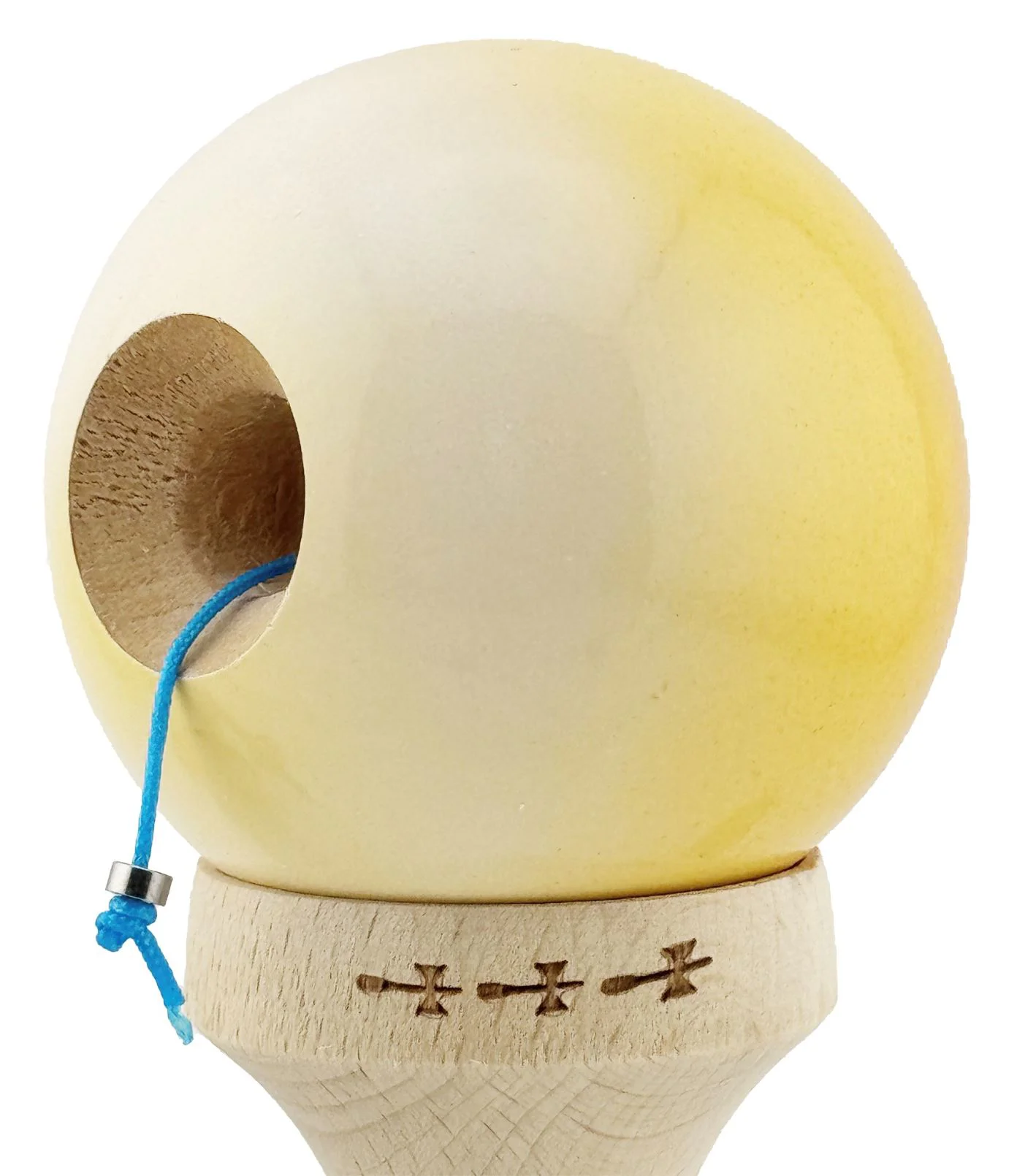 Kendama X Original, Galben-Portocaliu foto