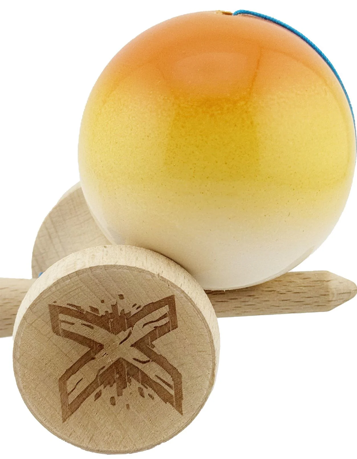 Kendama X Original, Galben-Portocaliu foto