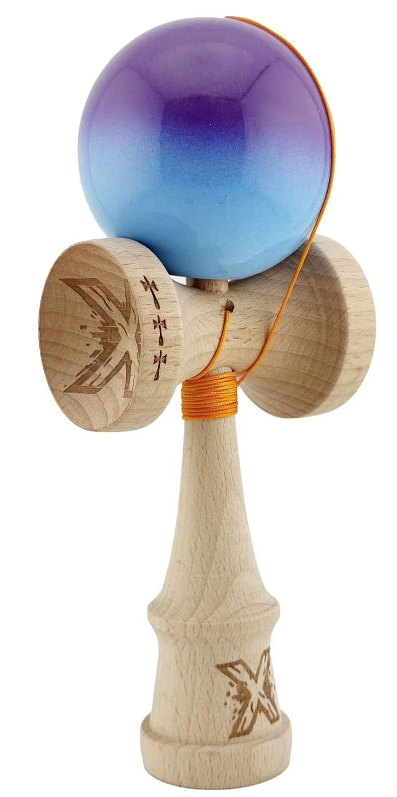 Kendama X Original, Gradient Albastru-Mov foto