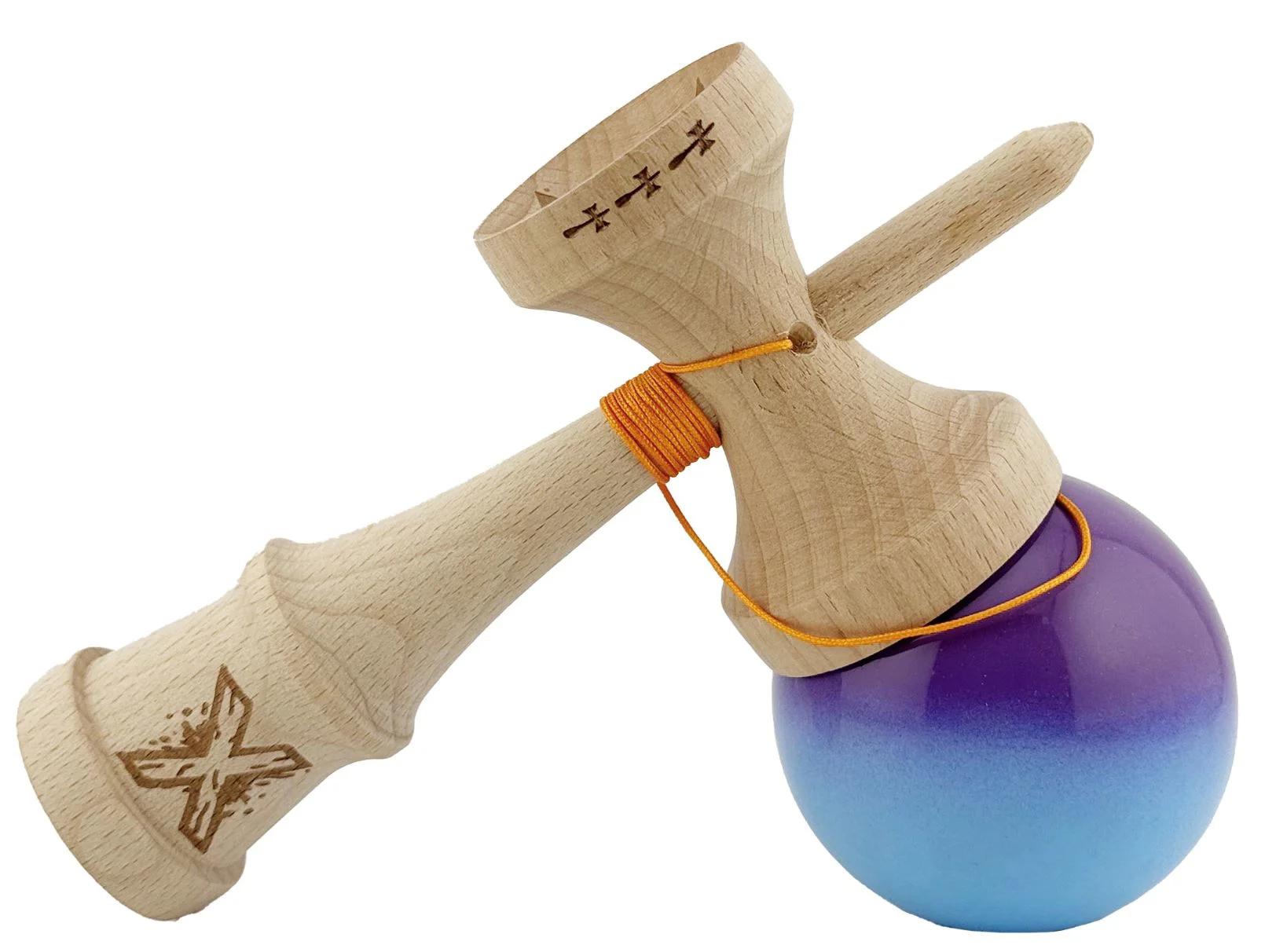 Kendama X Original, Gradient Albastru-Mov foto