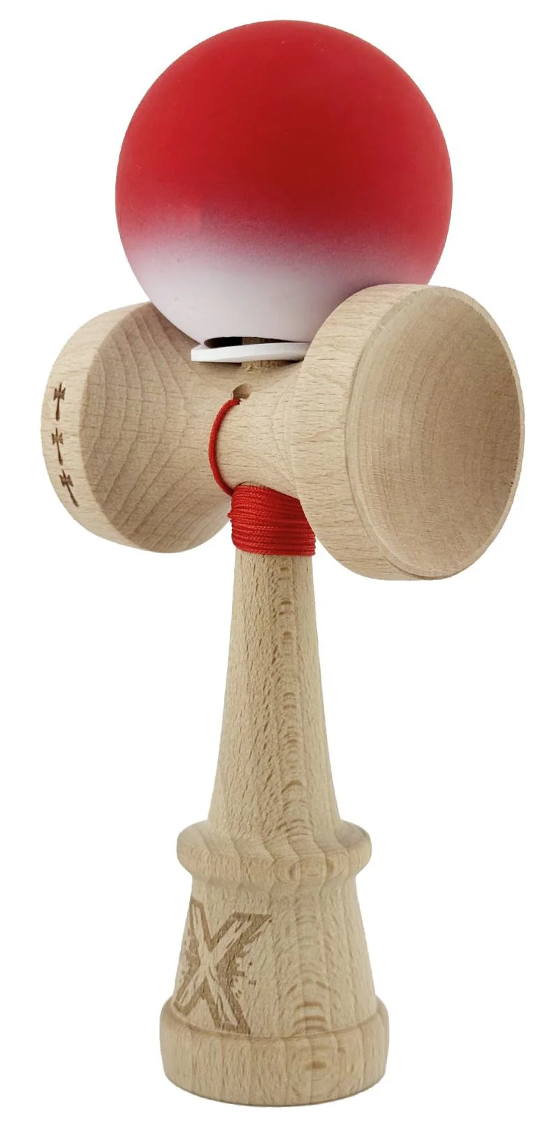 Kendama X Original, Gradient Rosu-Alb foto