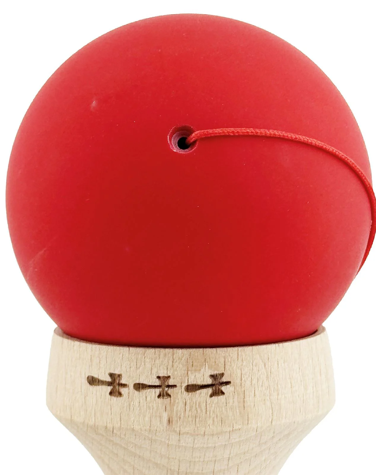 Kendama X Original, Gradient Rosu-Alb foto