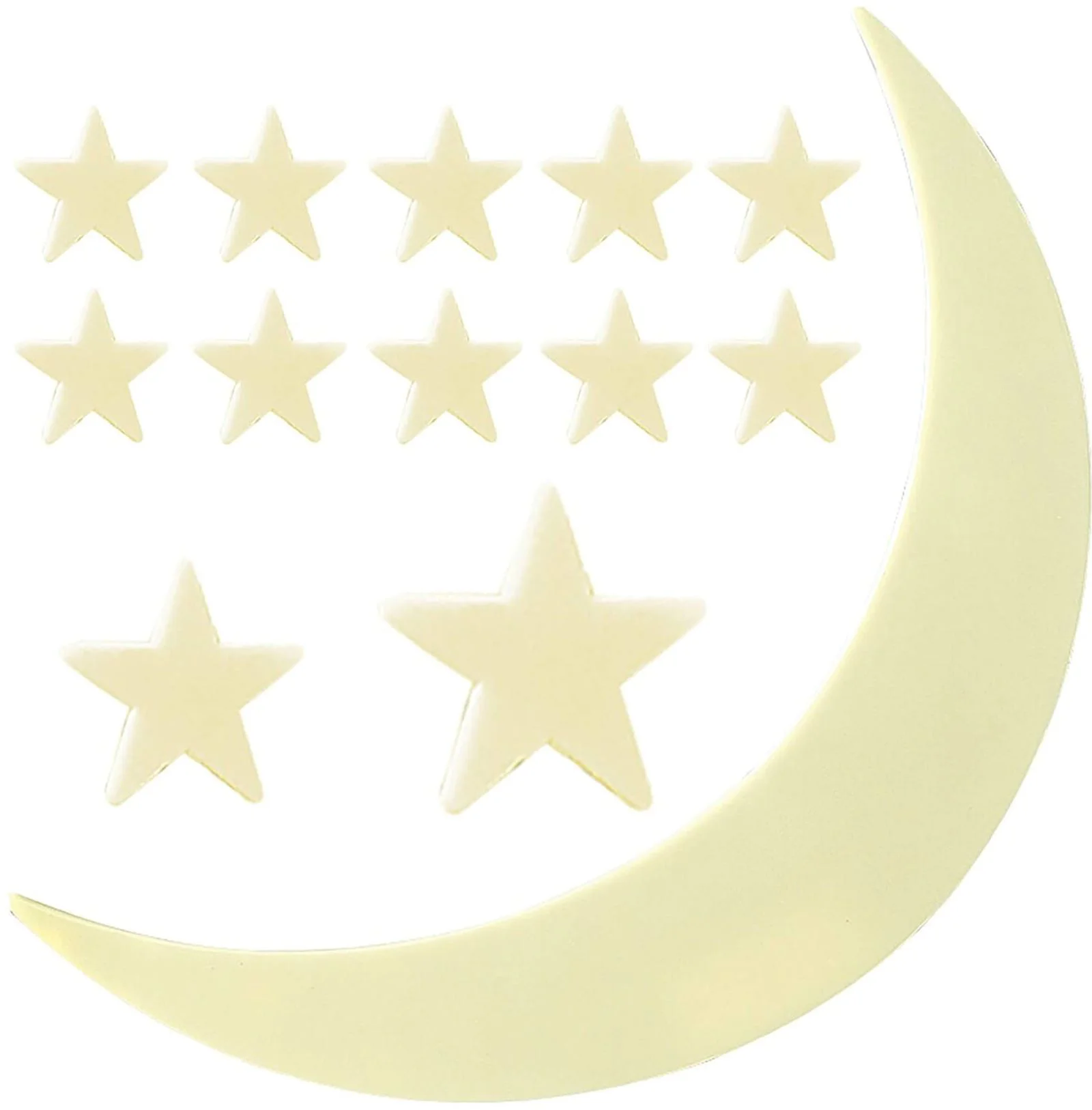 Autocolante 4M Luna si Stele foto