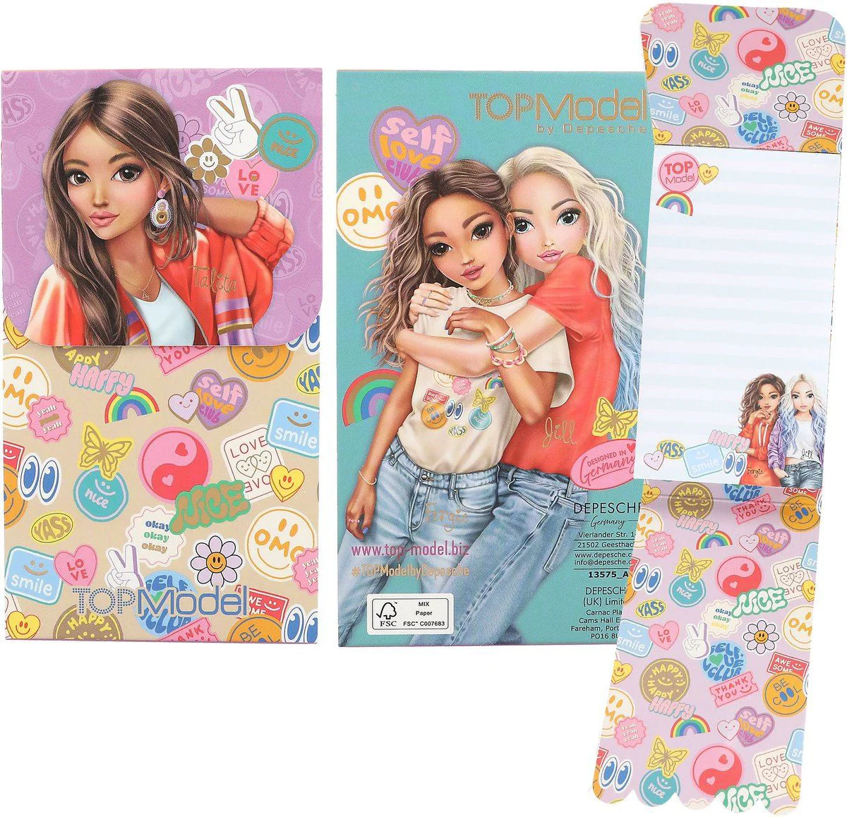 Carnet pentru notite cu magnet TOPModel foto