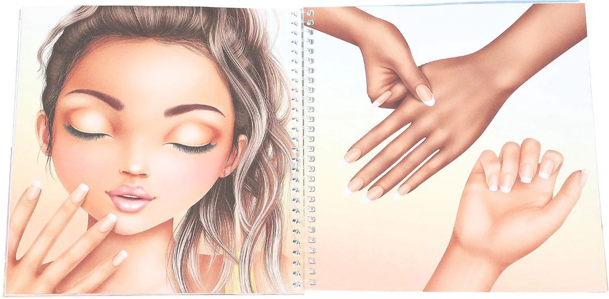 Альбом с наклейками TOPModel Dress Me Up Face foto