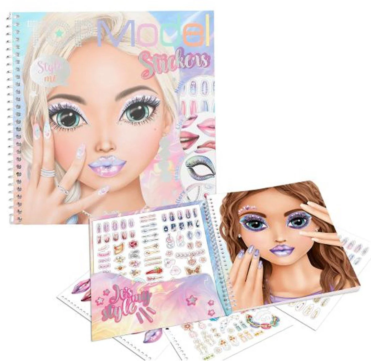 Альбом с наклейками TOPModel Dress Me Up Face foto