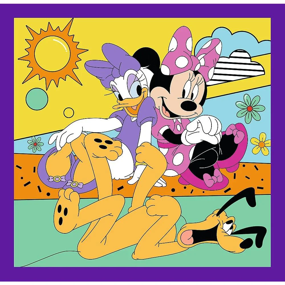 Puzzle Trefl 3 in 1 Mickey and his merry crew foto