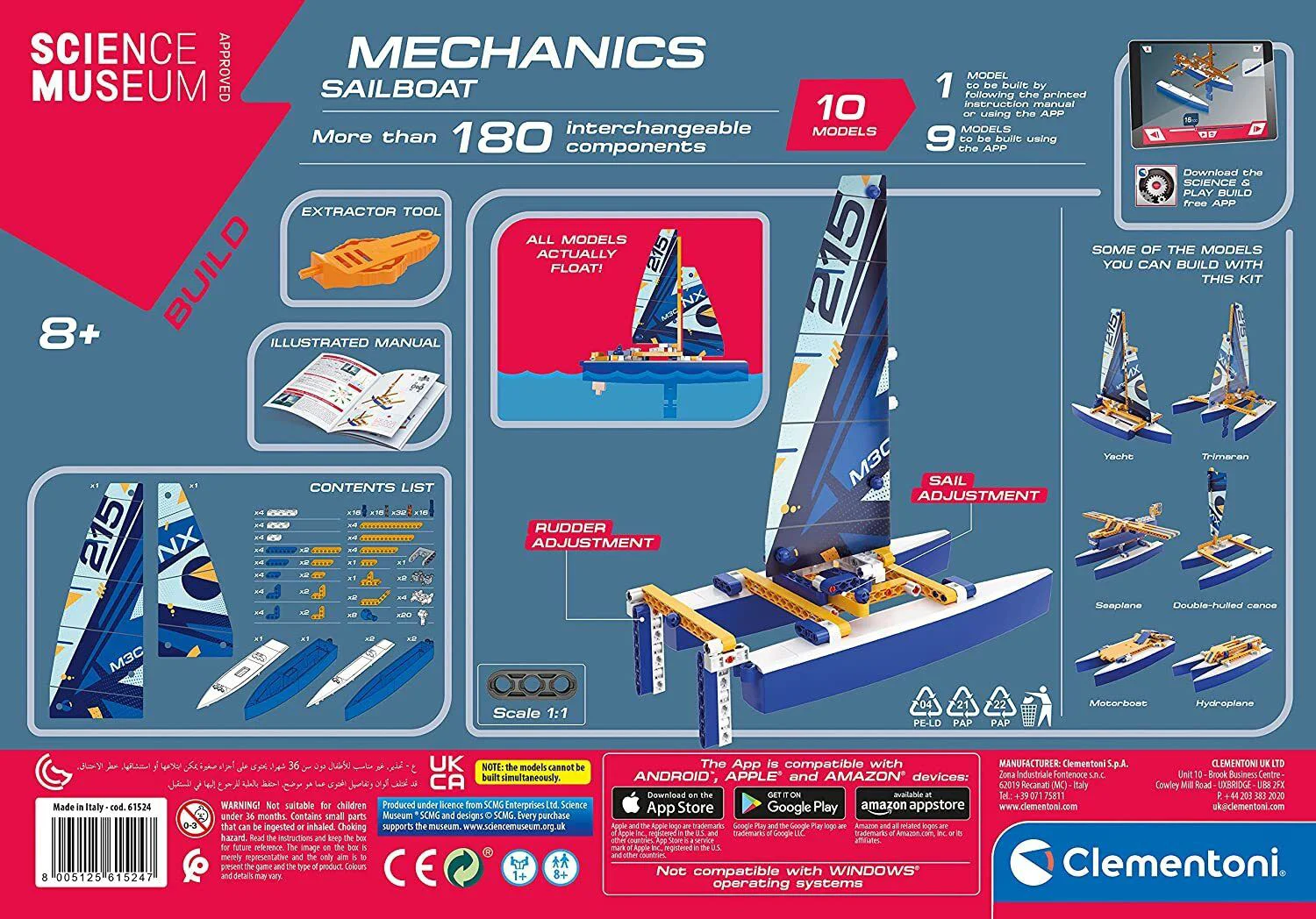 Constructor Clementoni Mechanics Trimaran foto