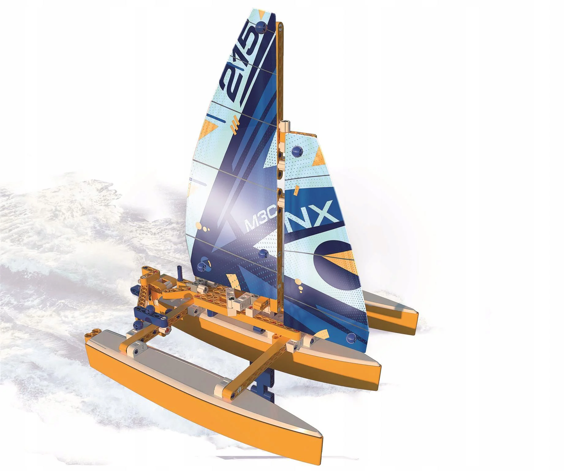 Constructor Clementoni Mechanics Trimaran foto