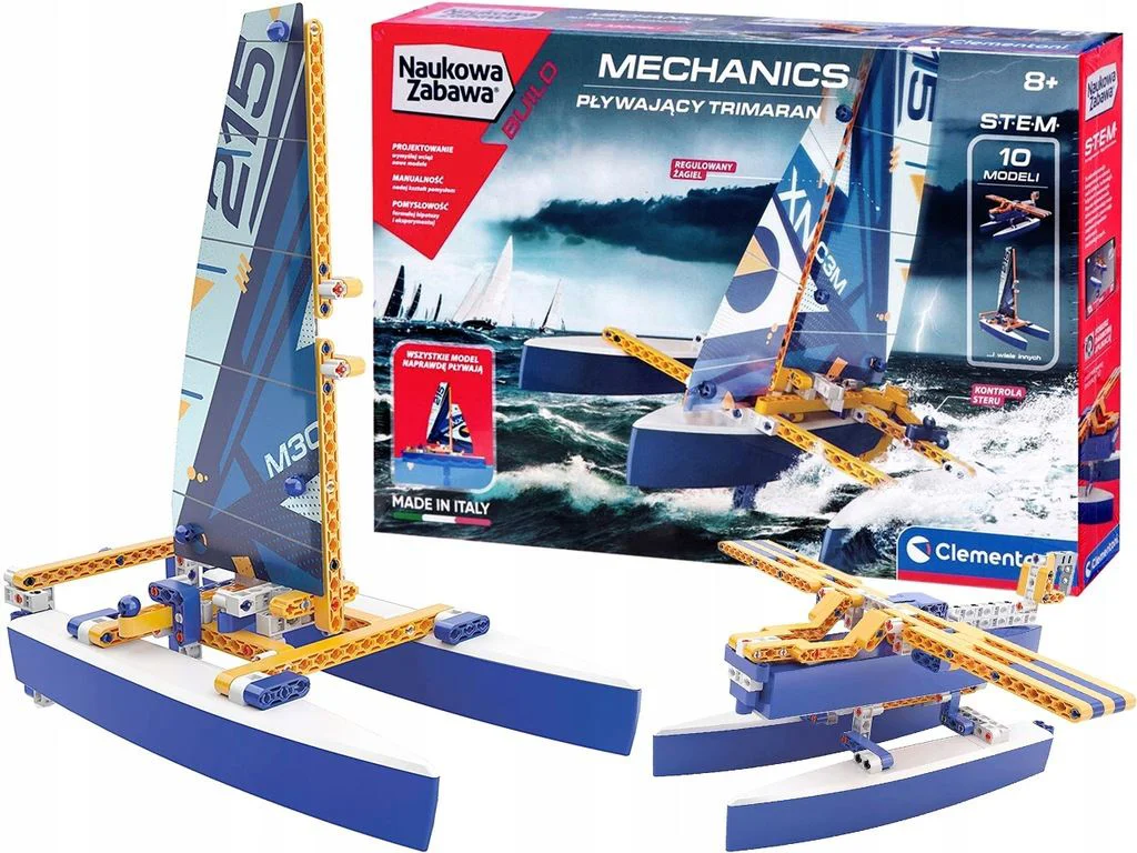 Constructor Clementoni Mechanics Trimaran foto