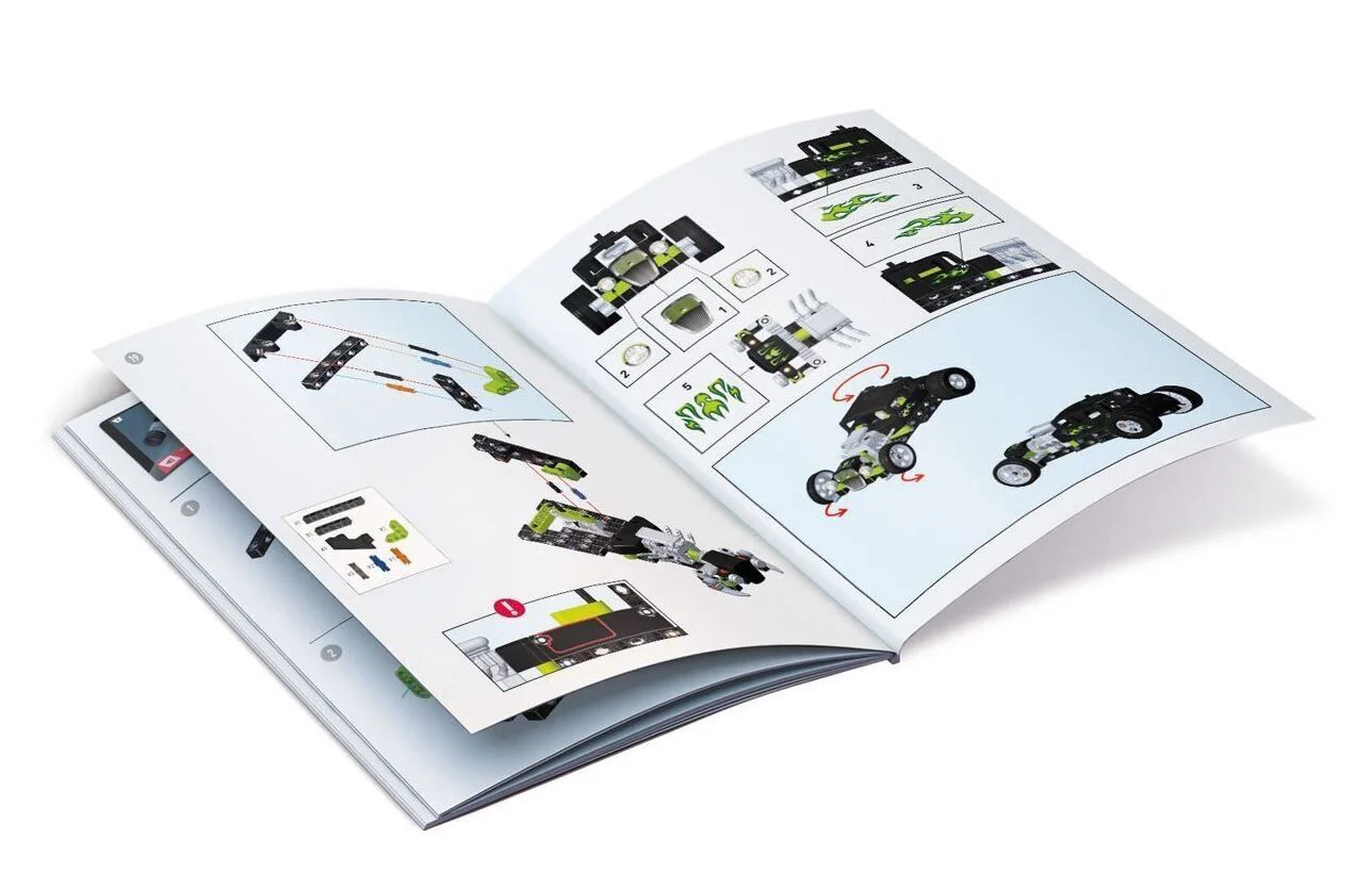 Constructor 2 in 1 Clementoni Science&Play Mechanics Hot Rod foto