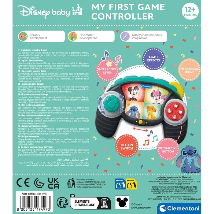 Jucarie interactiva Clementoni My First Controller foto