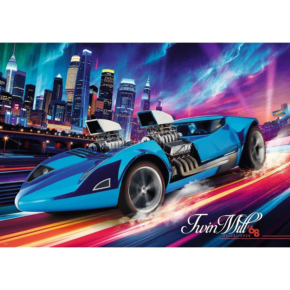 Puzzle Trefl Premium Plus Hot Wheels: Twin Mill, 1000 el. foto