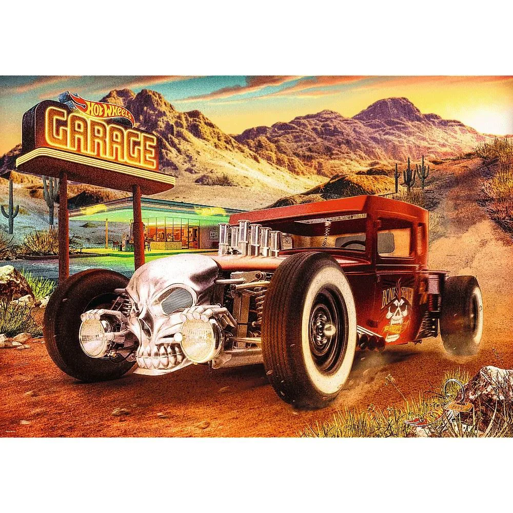 Puzzle Trefl Premium Plus Hot Wheels: Bone Shaker, 1000 el. foto