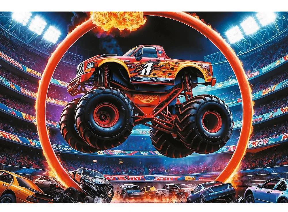 Puzzle Trefl Monster truck, 60 el. foto