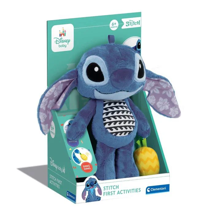Музыкальная плюшевая игрушка Clementoni Stitch foto