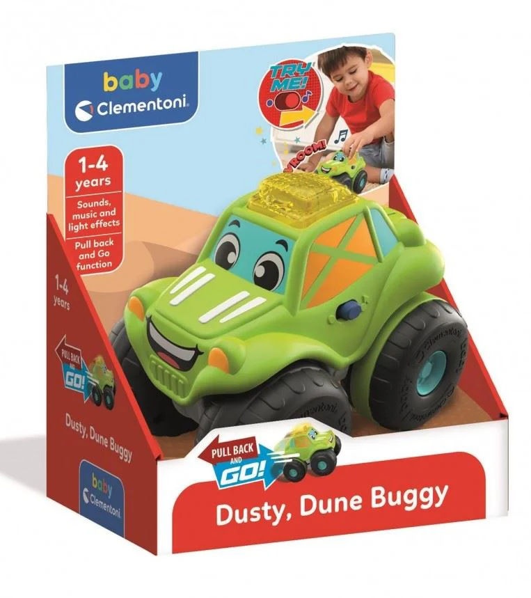 Masinuta cu sunete si lumini Clementoni Buggy Dune Dusty foto