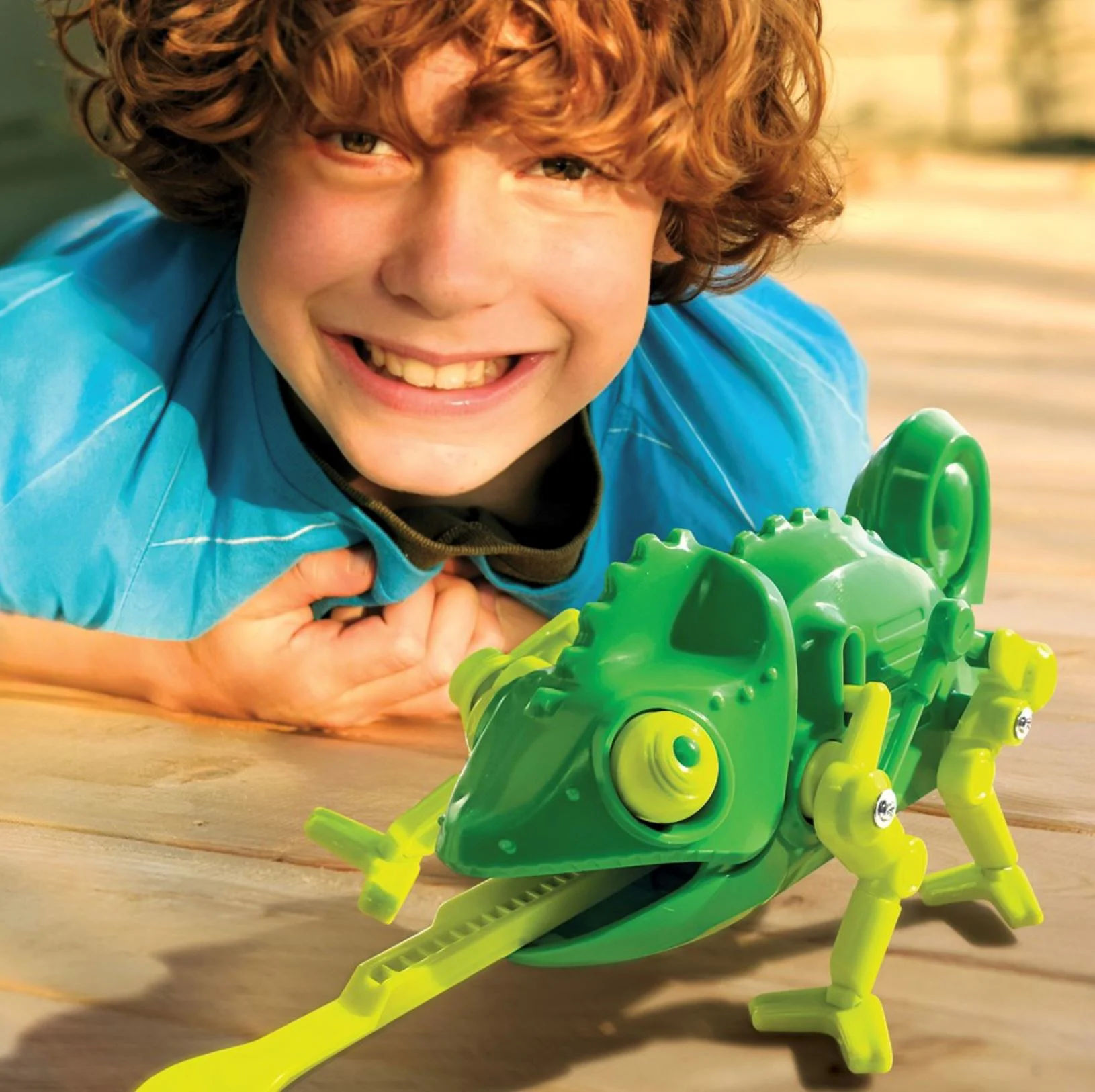 Jucarie pentru copii 4M Robot chameleon foto