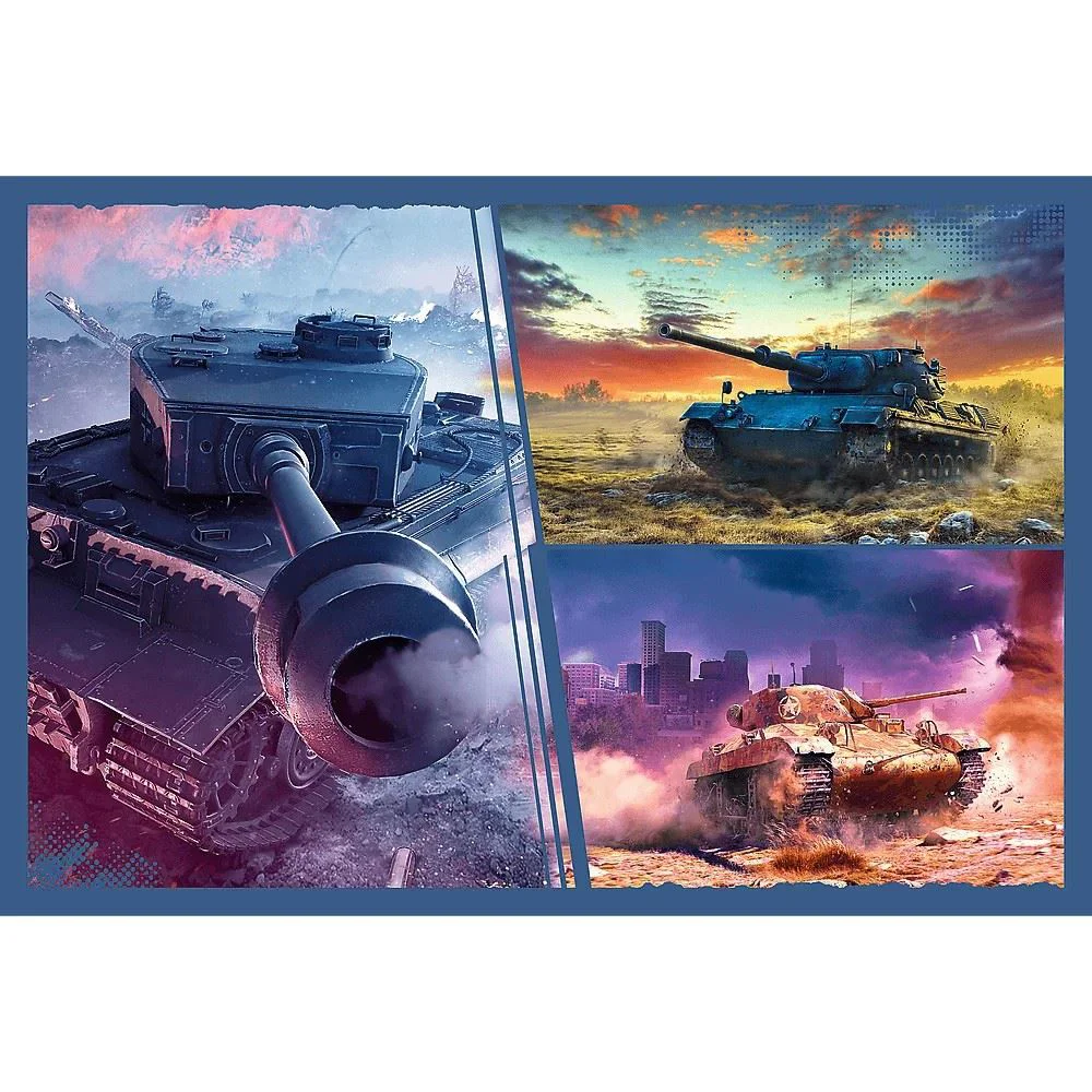 Puzzle Trefl Armoured mission World of Tanks, 2x200 el. foto