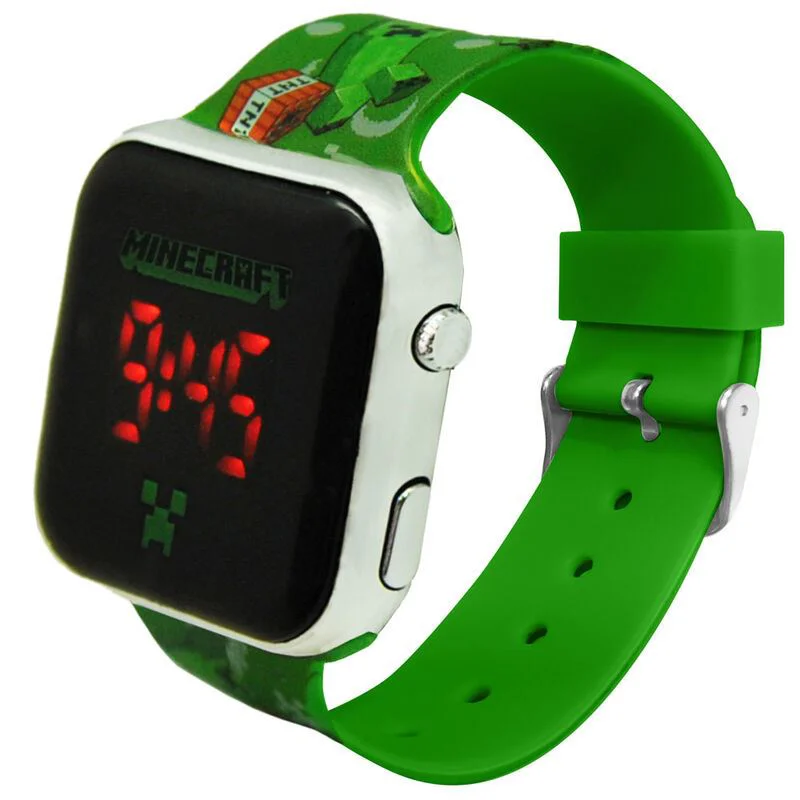 Ceas LED de mana KiDS Minecraft foto