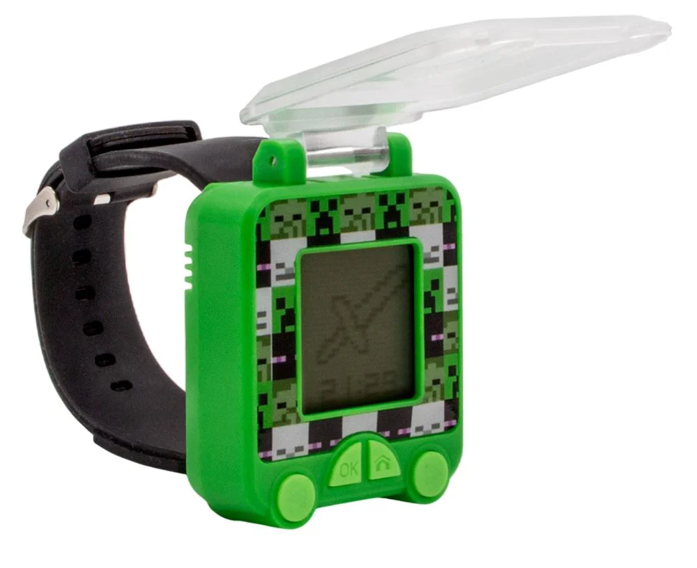 Ceas educational LED de mana KiDS cu jocuri Minecraft foto