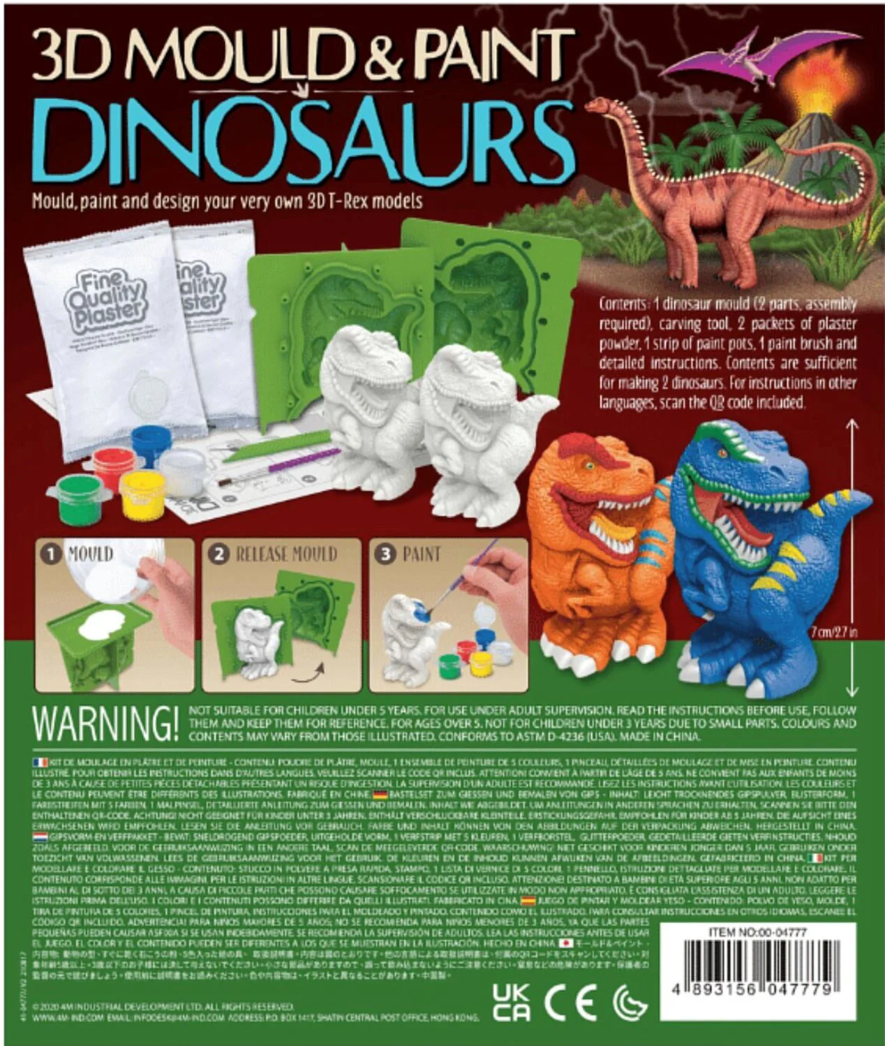 Set de creatie 4M Dinozauri foto