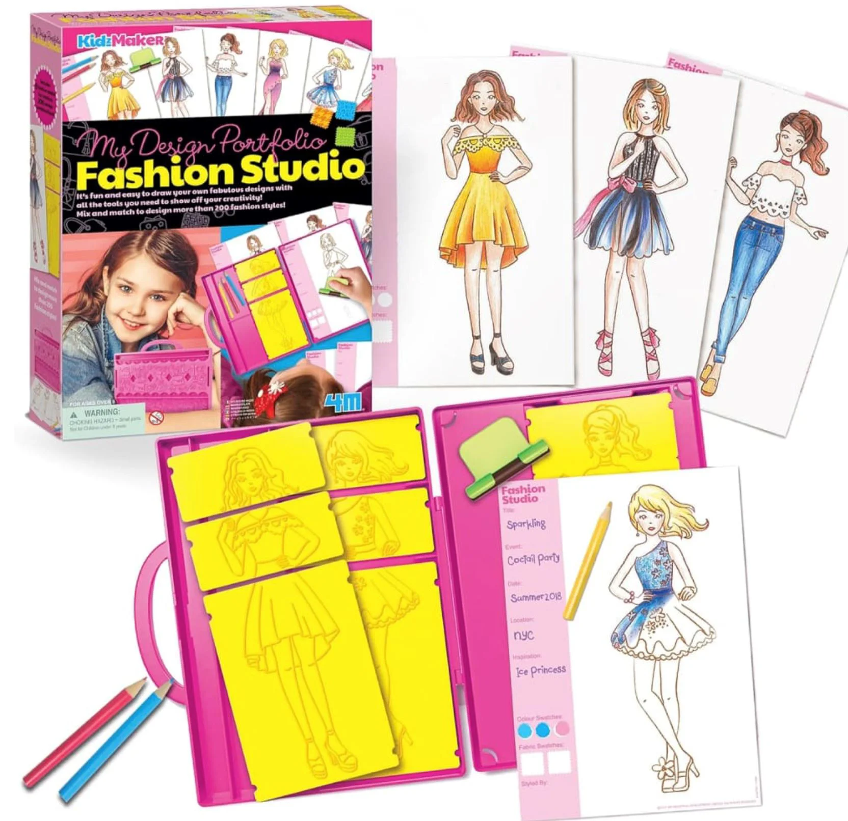 Set de creatie 4M Designer de moda foto