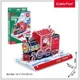 3D Puzzle CubicFun Trenul de Craciun, 46 piese foto