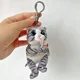 Breloc TY Beanie babies Pisicuta Mitzi, 12 cm foto