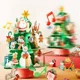 3D Puzzle muzical rotativ Mideer Atelierul lui Mos Craciun foto