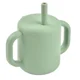 Cana de antrenament cu pai Beaba Sage Green (8+ luni), 170 ml foto