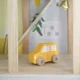 Casa de papusi din lemm Viga Toys – 3 etaje, 22 accesorii & 4 figurine foto